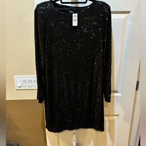 #20 Express Sequin Dress